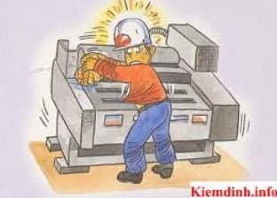 An toàn lao động khi sửa chữa máy