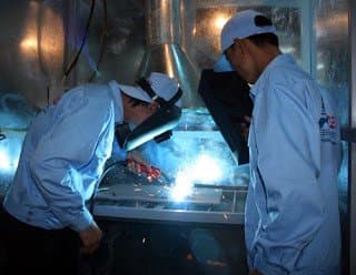 Khói hàn tác nhân gây nguy hiểm cho sức khỏe